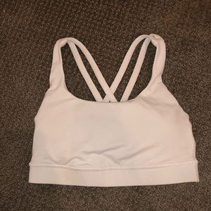 Lululemon Energy Bra in White size 2
